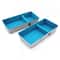 Welaxy Felt 2 Piece Divided Drawer Organizer Trays